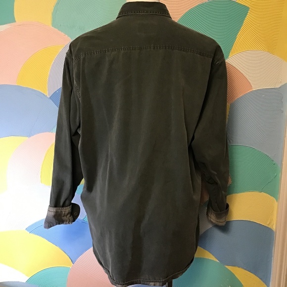 Cabela’s outdoor gear long sleeve green shirt size L - Picture 6 of 9